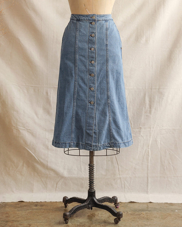 Chelsea Denim Skirt-Adored Vintage